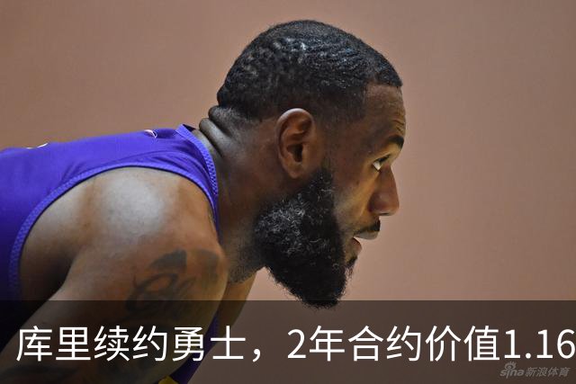 库里续约勇士，2年合约价值1.16亿美元直至2028年